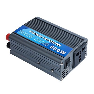 अच्छी कीमत संशोधित साइन वेव 500w पावर इनवर्टर 12v डीसी से 220v एसी कनवर्टर एकल आउटपुट ऑनलाइन