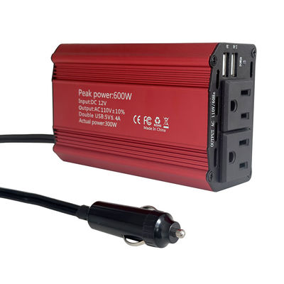 अच्छी कीमत Universal Socket DC 12V 24V To AC 220V Modified Sine Wave Mini Power Inverter 300W 300Watts Converter Adapter Portable Car Inverter With Charger ऑनलाइन