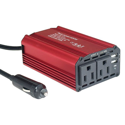 अच्छी कीमत Universal Socket Car Power Inverter 300W 12V 220V Modified Sine Wave Converter Adapter for Laptop Phone USB Charging ऑनलाइन