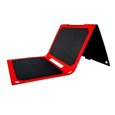 अच्छी कीमत 18W पोर्टेबल मिनी सोलर पैनल आउटडोर गतिविधियों के लिए वाटरप्रूफ डुअल यूएसबी चार्जर ऑनलाइन