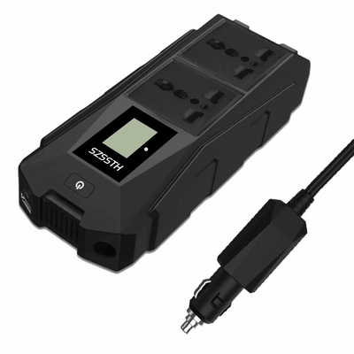 अच्छी कीमत 300W 12V कार पावर इन्वर्टर DC से AC रूपांतरण कई आउटपुट प्रकारों और SDK नेटवर्क के लिए ऑनलाइन