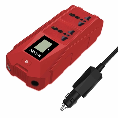 अच्छी कीमत 300W 12V प्योर साइन वेव कार पावर इन्वर्टर - रोड ट्रिप और आपात स्थितियों के लिए यूनिवर्सल चार्जिंग ऑनलाइन