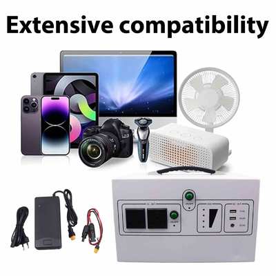 अच्छी कीमत 1000W पोर्टेबल पावर स्टेशन सोलर चार्जिंग 50Ah LiFePO4 बैटरी के साथ ऑनलाइन