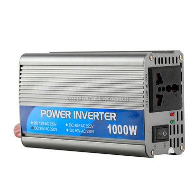 1000W कार इन्वर्टर 12V 24V डीसी 220v 230v 240v ऑफ ग्रिड संशोधित साइन वेव इन्वर्टर