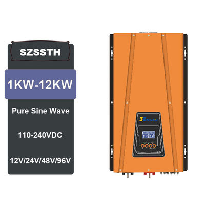 3KW 5KW 6KW 8KW 10KW 12KW शुद्ध साइन वेव इन्वर्टर 24V 48V से 220V 230V 234V