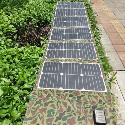 अच्छी कीमत आउटडोर हाइकिंग के लिए पोर्टेबल फोल्डेबल सोलर पैनल 120w 100w फोल्डिंग सोलर पैनल ऑनलाइन