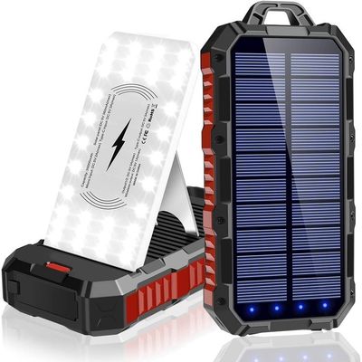 अच्छी कीमत सौर प्रणाली पावर बैंक सौर पैनल फोन चार्जर 5000mAh 100000mAh ABS सामग्री ऑनलाइन