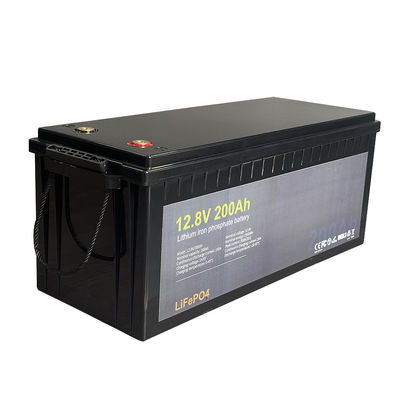 अच्छी कीमत निर्मित बीएमएस लाइफपो4 सौर बैटरी 12V 200Ah लिथियम आयरन फॉस्फेट सौर बैटरी ऑनलाइन