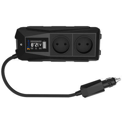 अच्छी कीमत पोर्टेबल 12V से 110V 220V डीसी/एसी इन्वर्टर यूएसबी प्रकार सी के साथ कार पावर इन्वर्टर ऑनलाइन