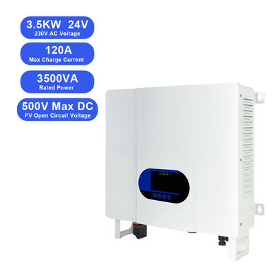 एमपीपीटी सौर नियंत्रक 3KW 24V से 110V 220V 230V लीड एसिड बैटरी के लिए ऑल इन वन हाइब्रिड इन्वर्टर