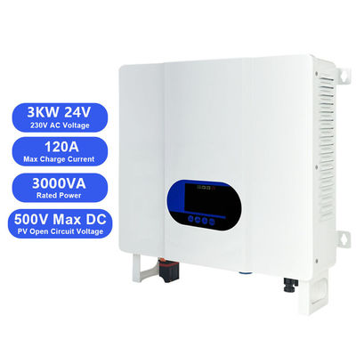 24V एमपीपीटी सौर ऑल इन वन होम हाइब्रिड इन्वर्टर 3KW हाइब्रिड ऑफ ग्रिड सौर इन्वर्टर