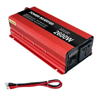 आवृत्ति 50Hz / 60Hz शुद्ध साइन वेव पावर इन्वर्टर 800W 12V 24V 48V 60V से 110V 220V 230V