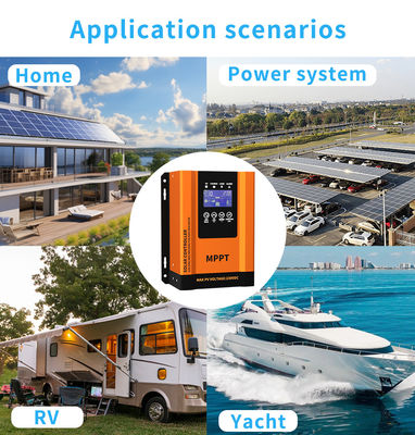 अच्छी कीमत मैक्स PV वोल्टेज 230V पर उन्नत सौर ऊर्जा प्रबंधन के लिए स्मार्ट ऑफ-ग्रिड MPPT नियंत्रक LCD डिस्प्ले और टच बटन ऑनलाइन