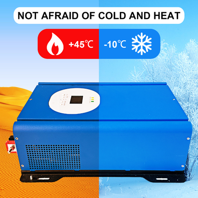3KW प्योर साइन वेव सोलर इन्वर्टर एलसीडी डिस्प्ले के साथ