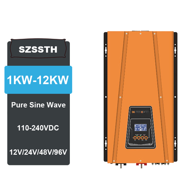 अच्छी कीमत 2000W शुद्ध साइन वेव इन्वर्टर 12V/24V/48V से 110V/220V ऑनलाइन