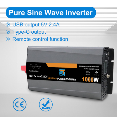 अच्छी कीमत 3000W प्योर साइन वेव सोलर इन्वर्टर 12V/24V/48V DC से 110V/220V AC ऑनलाइन