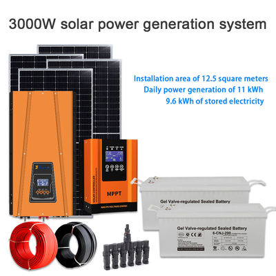 अच्छी कीमत OEM & ODM 3KW Solar System Kit with Battery Storage & Monocrystalline Panels for B2B Partnerships ऑनलाइन