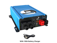 बैटरी चार्जिंग के लिए 3Kw शुद्ध साइन वेव द्विदिश इन्वर्टर DC12V से AC220V