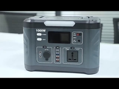 शुद्ध साइन वेव पोर्टेबल पावर स्टेशन 799.2wh / 1000 वाट सौर जनरेटर OEM