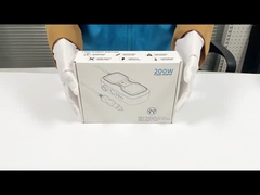 कार पावर इन्वर्टर डीसी 12v से 110v एसी डुअल यूएसबी 3.1A GaN पीडी त्वरित चार्जर